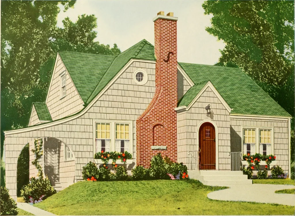 An illustration from Modern homes., 1920, leaf 15
