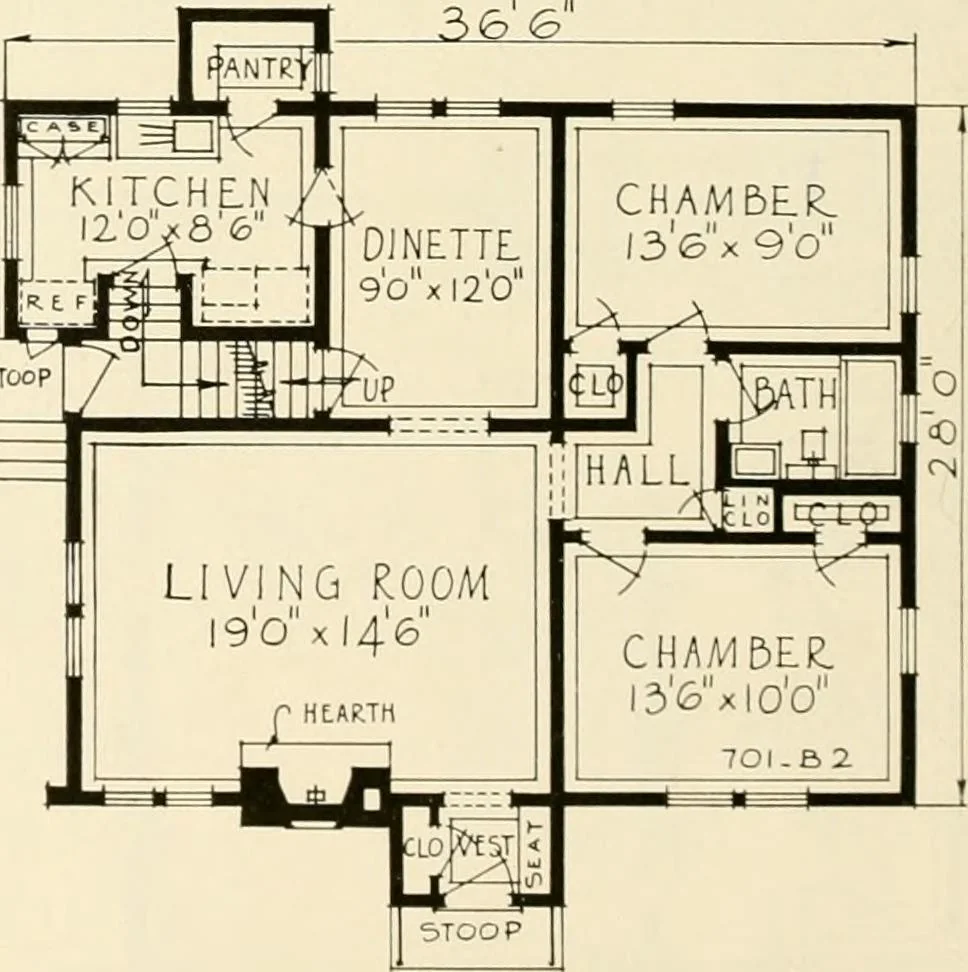 An illustration from Modern homes., 1920, leaf 15