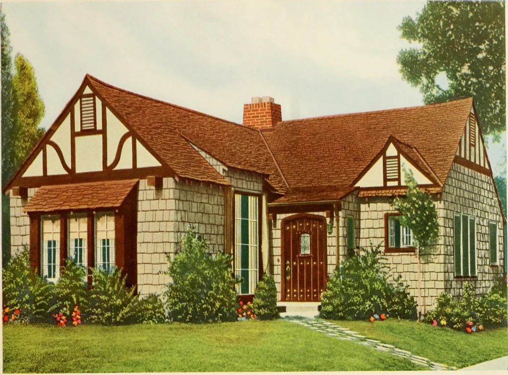 An illustration from Modern homes., 1920, leaf 16