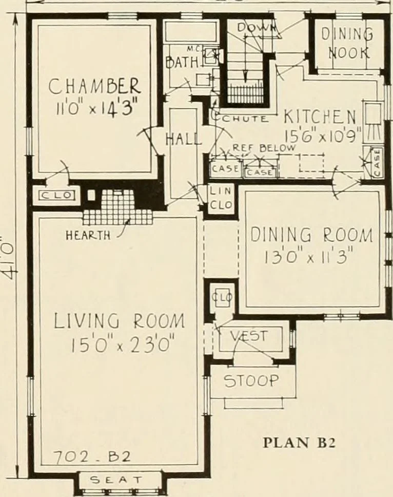An illustration from Modern homes., 1920, leaf 16