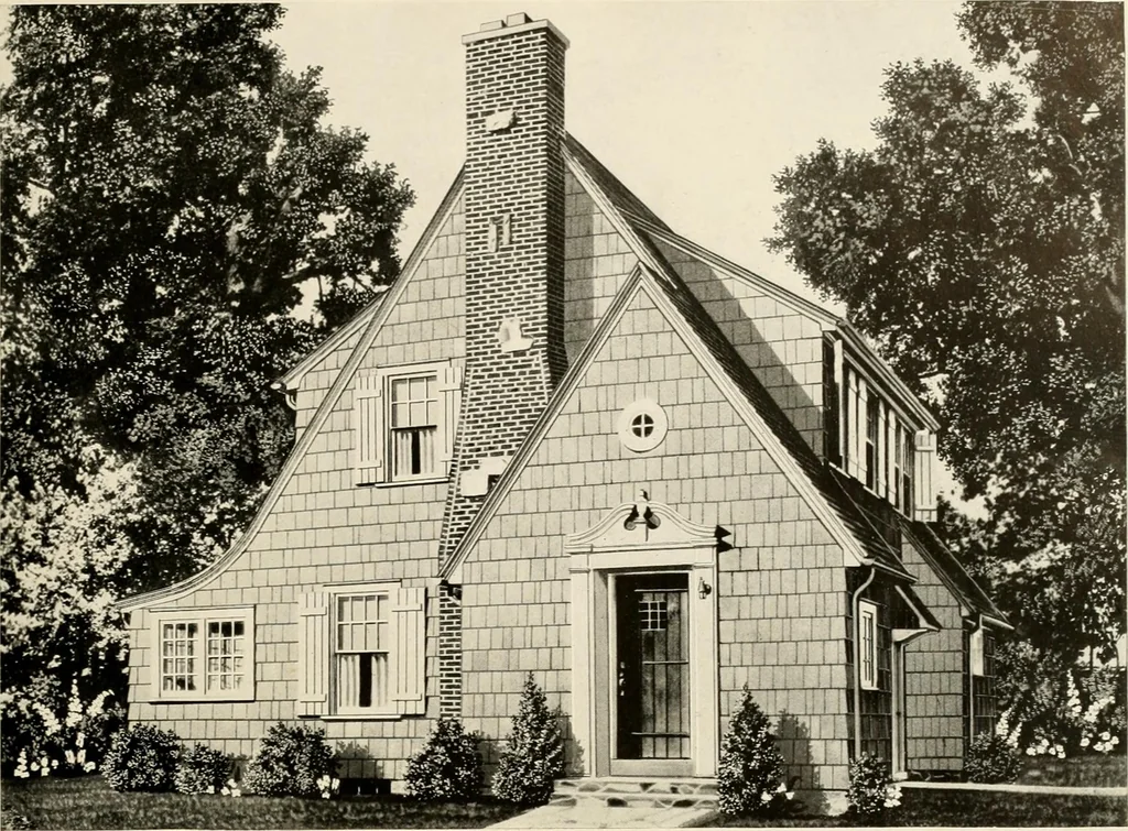 An illustration from Modern homes., 1920, leaf 18