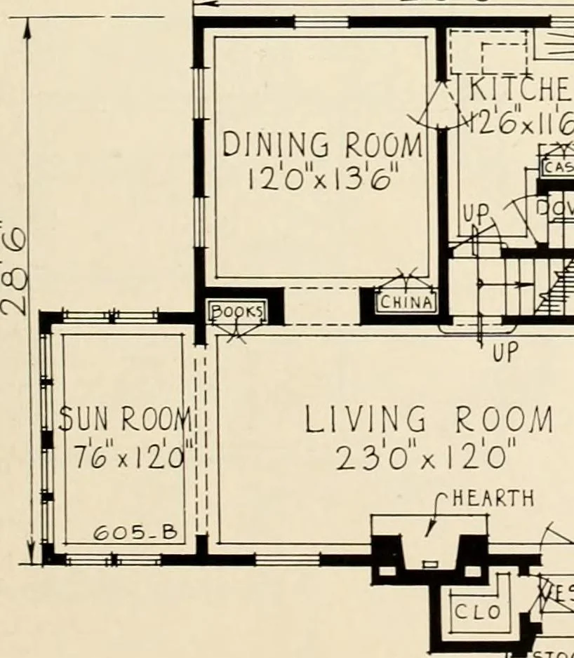 An illustration from Modern homes., 1920, leaf 18
