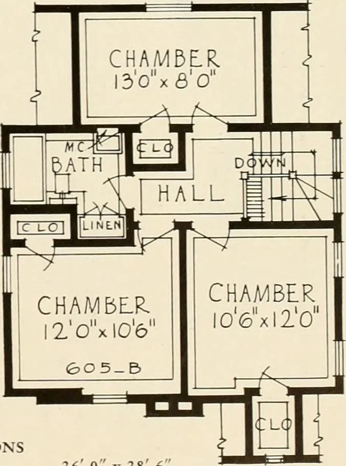 An illustration from Modern homes., 1920, leaf 18