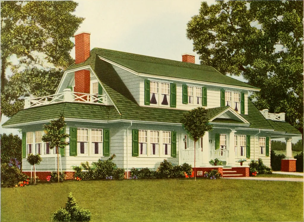 An illustration from Modern homes., 1920, leaf 19