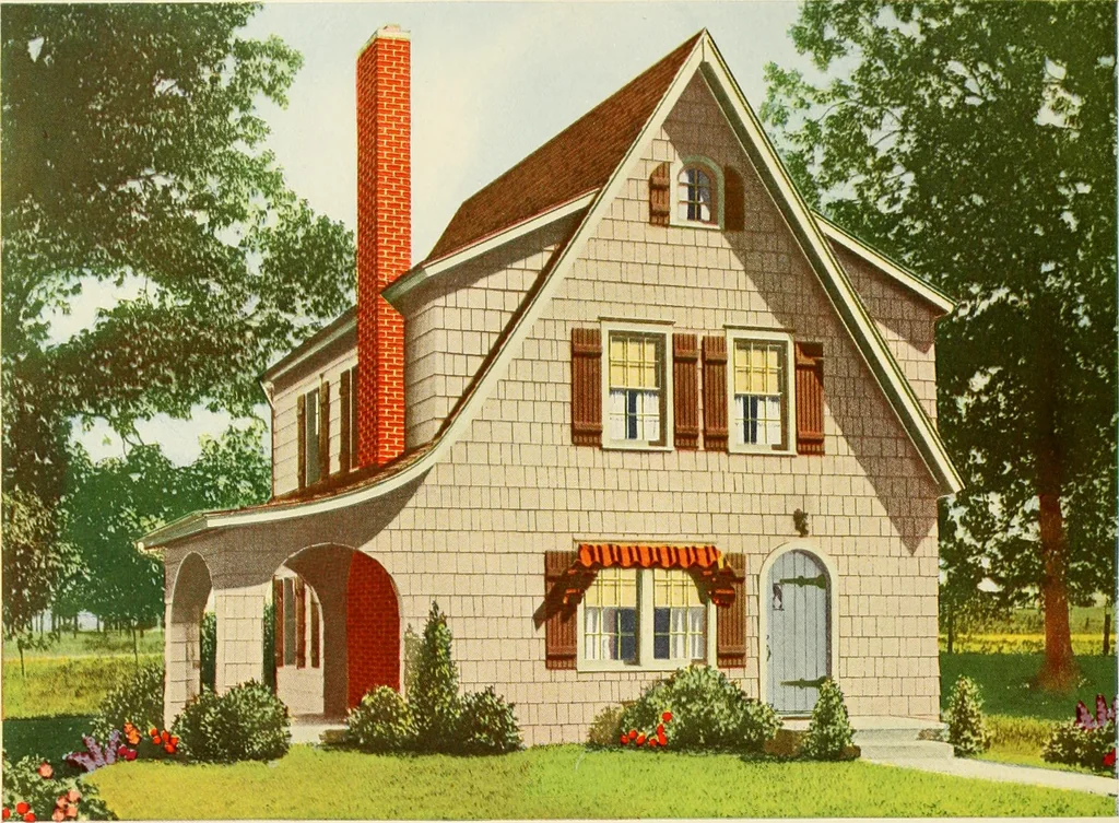 An illustration from Modern homes., 1920, leaf 23