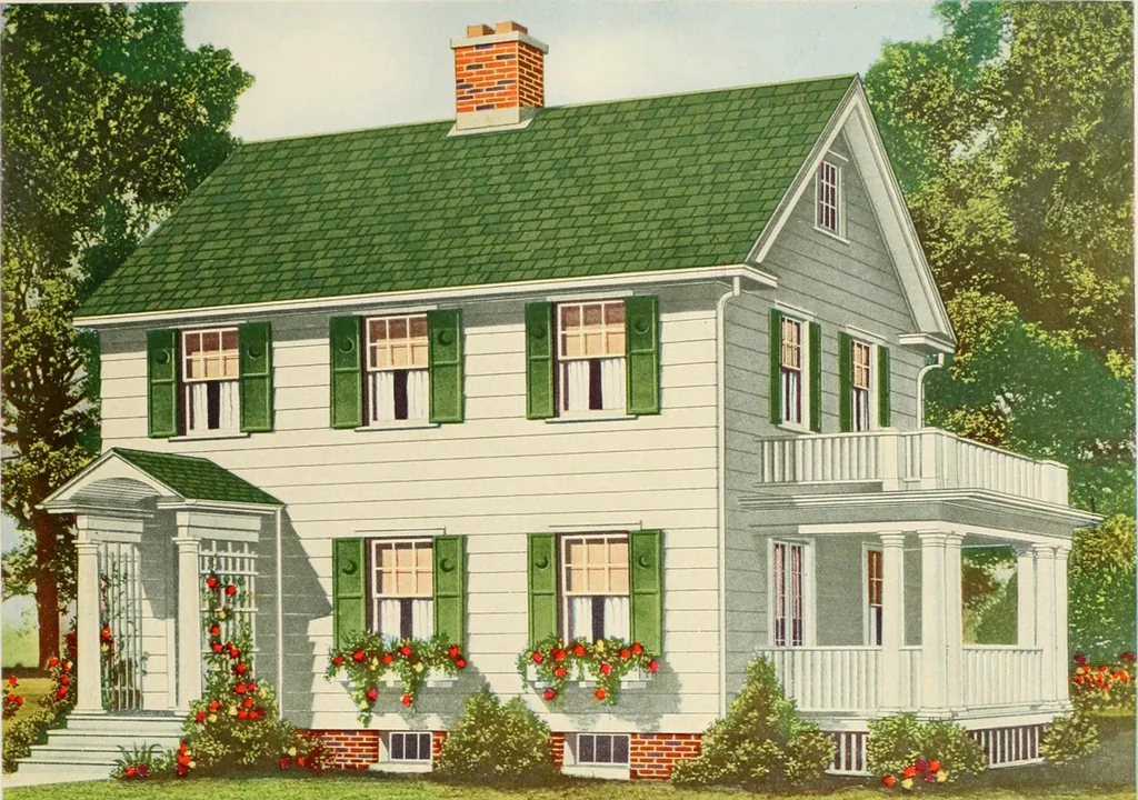 An illustration from Modern homes., 1920, leaf 24