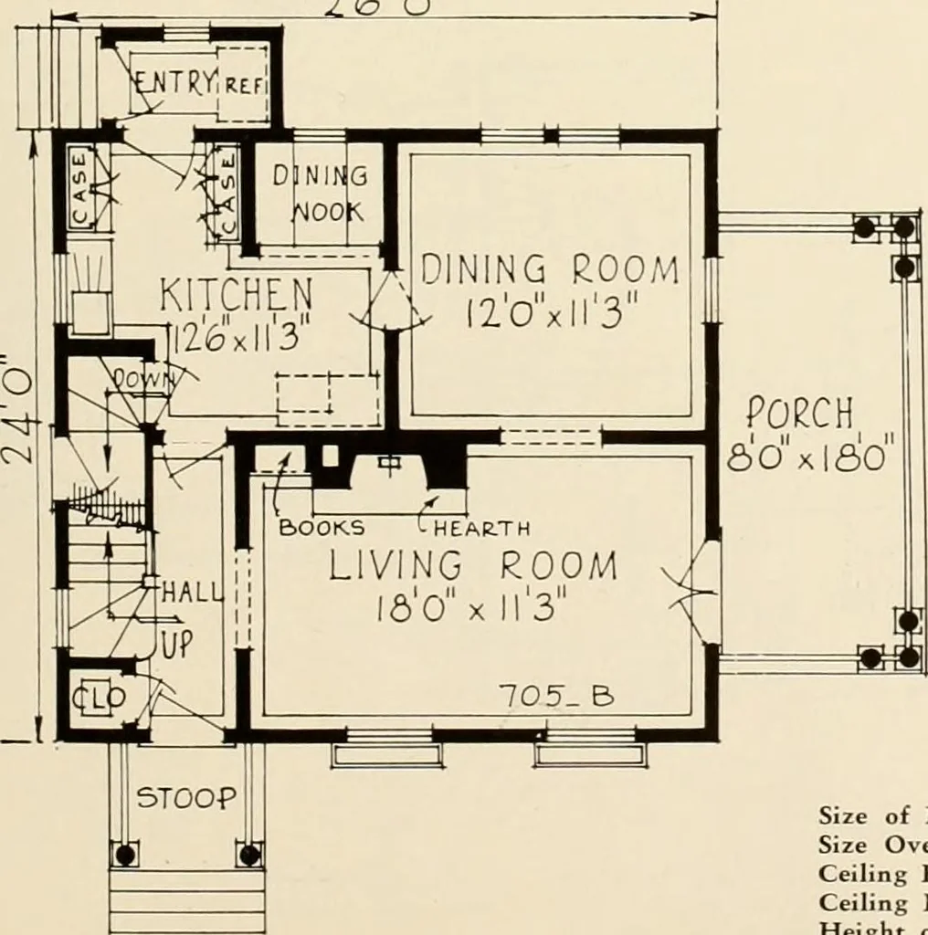 An illustration from Modern homes., 1920, leaf 24