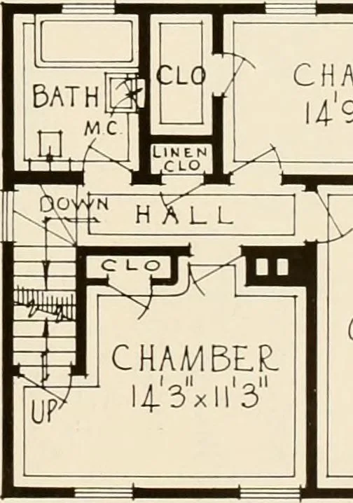 An illustration from Modern homes., 1920, leaf 24