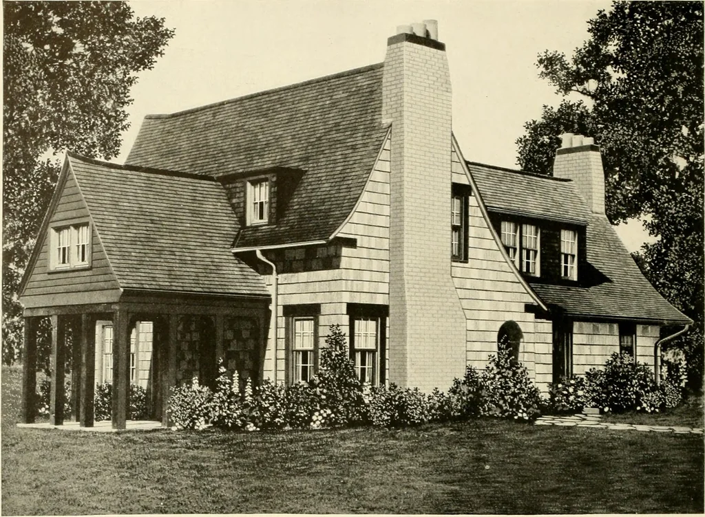 An illustration from Modern homes., 1920, leaf 25