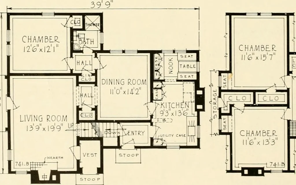 An illustration from Modern homes., 1920, leaf 25