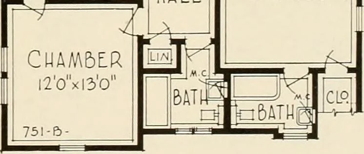 An illustration from Modern homes., 1920, leaf 26