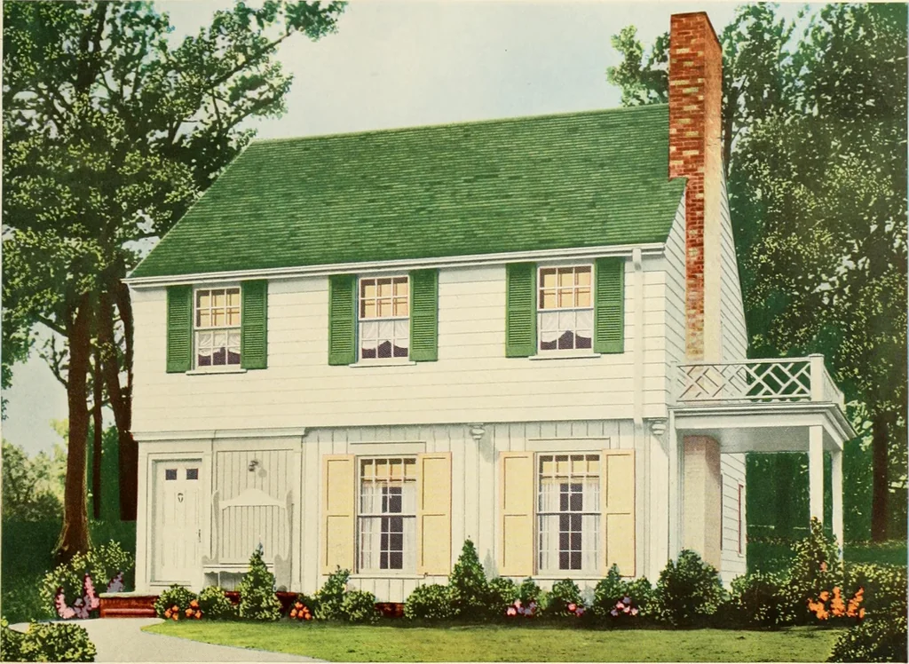 An illustration from Modern homes., 1920, leaf 28