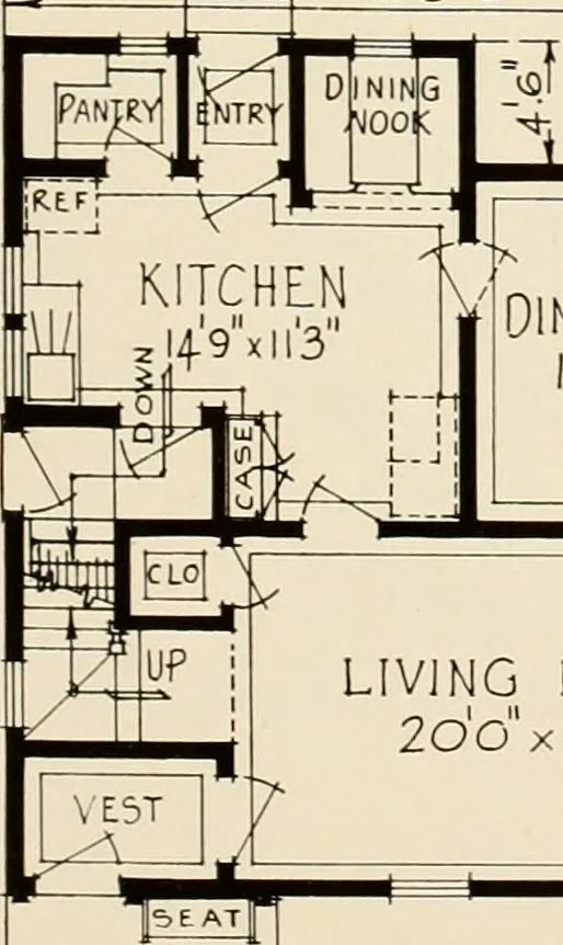 An illustration from Modern homes., 1920, leaf 28