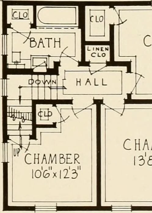 An illustration from Modern homes., 1920, leaf 28