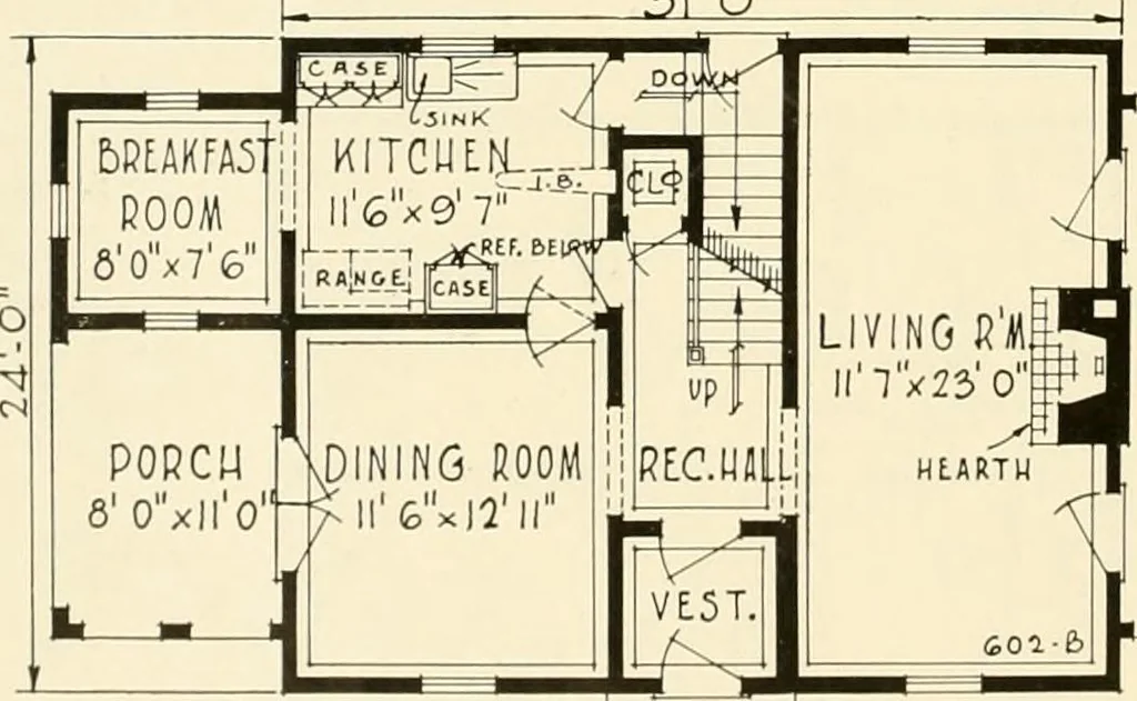 An illustration from Modern homes., 1920, leaf 29