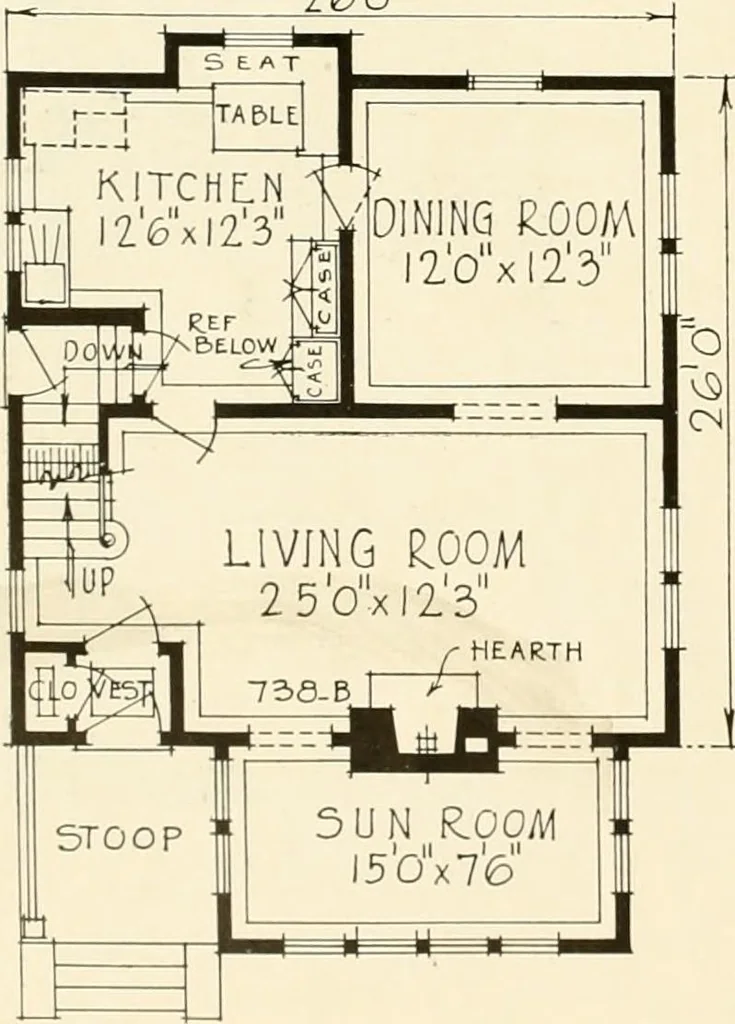 An illustration from Modern homes., 1920, leaf 37