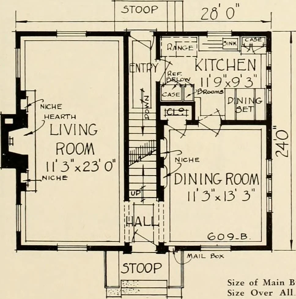 An illustration from Modern homes., 1920, leaf 38