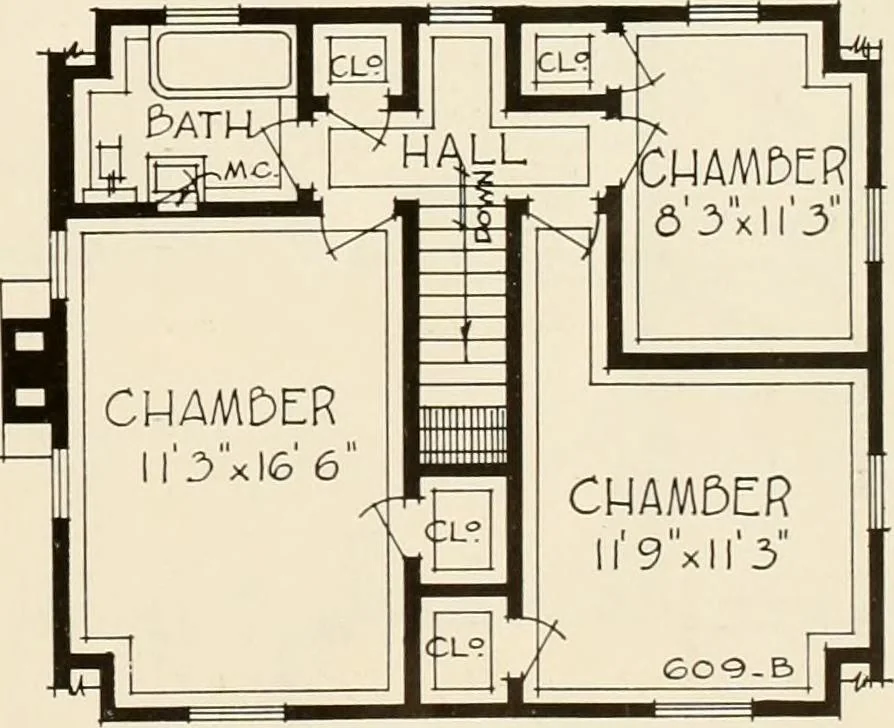 An illustration from Modern homes., 1920, leaf 38