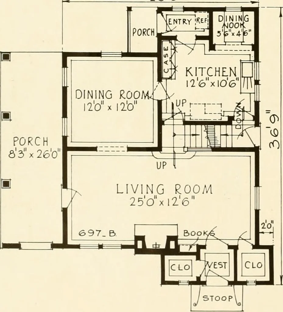 An illustration from Modern homes., 1920, leaf 39