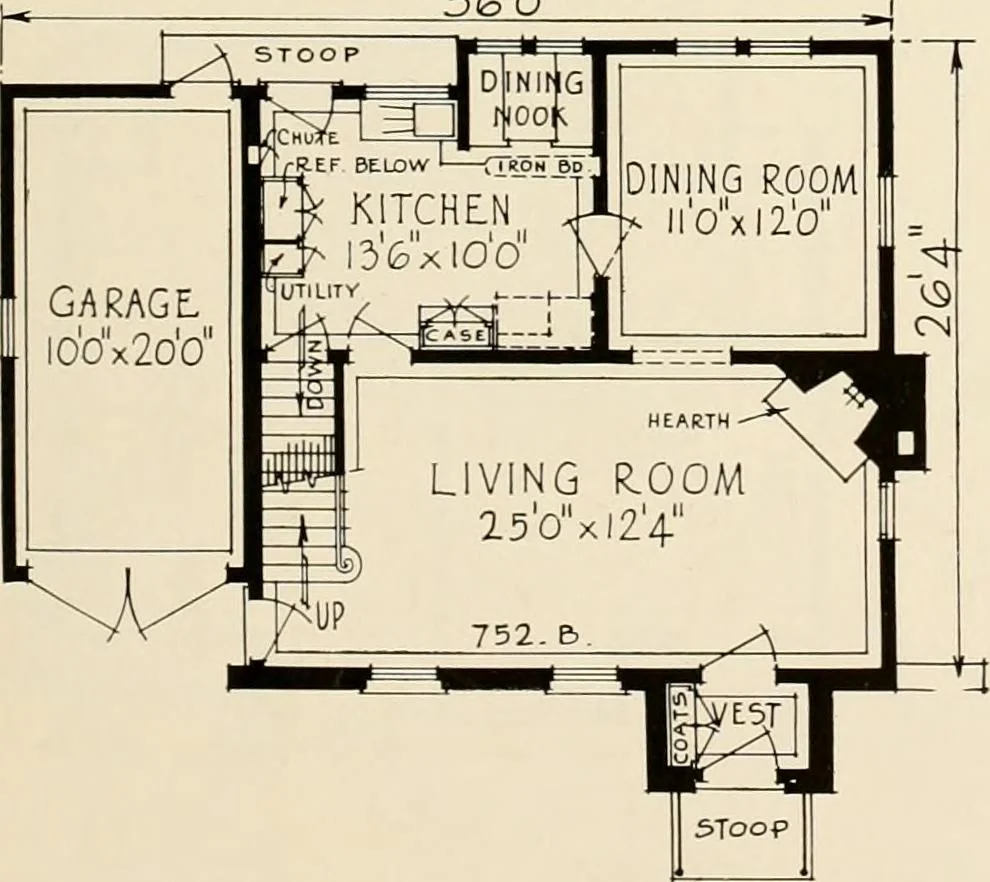 An illustration from Modern homes., 1920, leaf 42