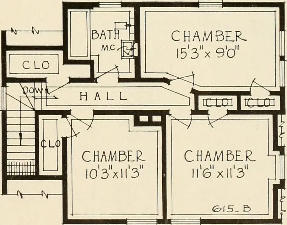 An illustration from Modern homes., 1920, leaf 44