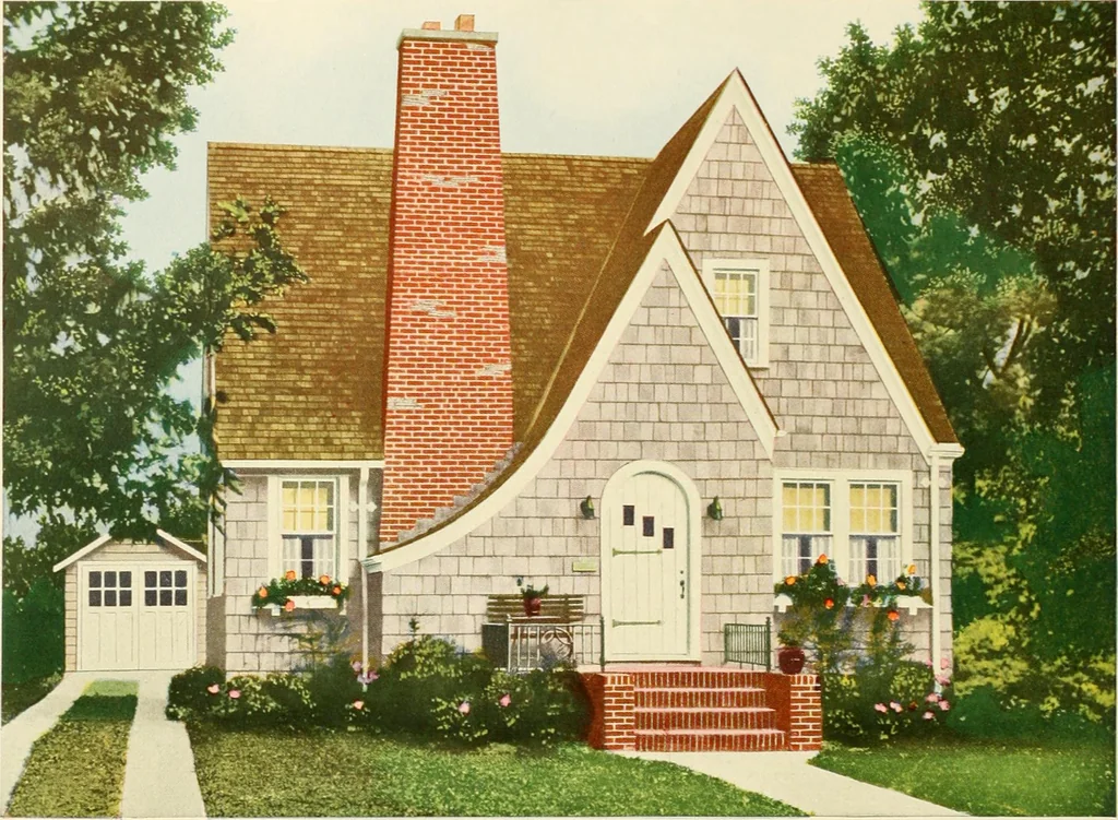 An illustration from Modern homes., 1920, leaf 47