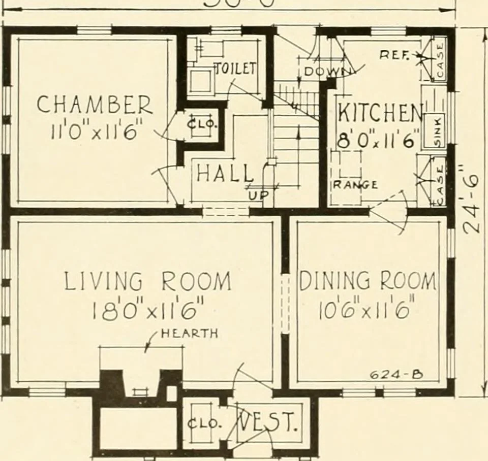 An illustration from Modern homes., 1920, leaf 47