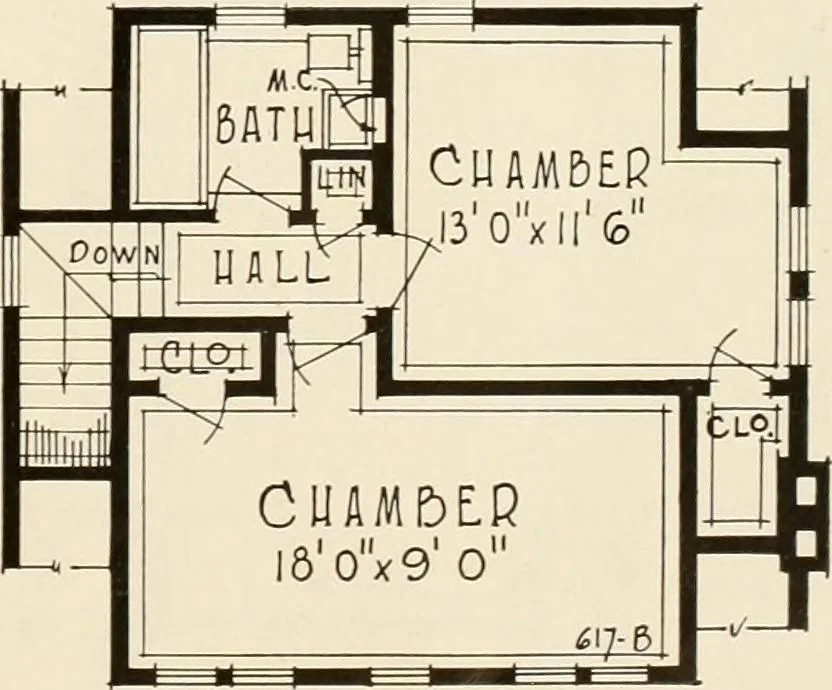 An illustration from Modern homes., 1920, leaf 48
