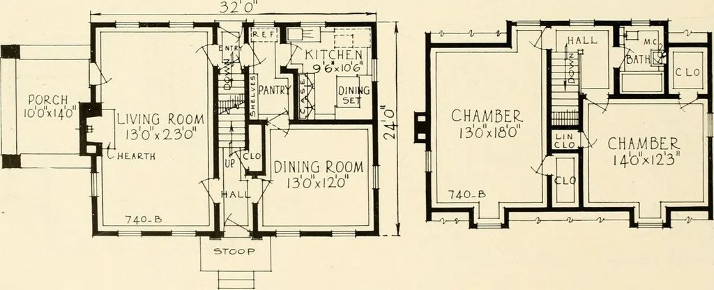 An illustration from Modern homes., 1920, leaf 49