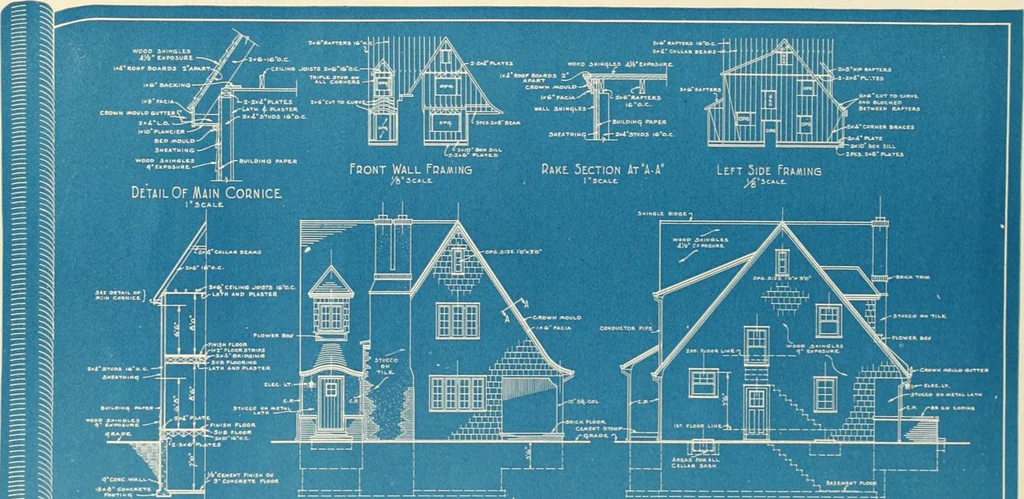 An illustration from Modern homes., 1920, leaf 5