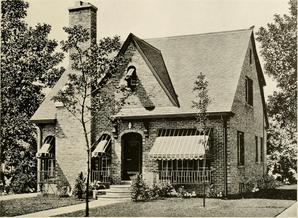 An illustration from Modern homes., 1920, leaf 50