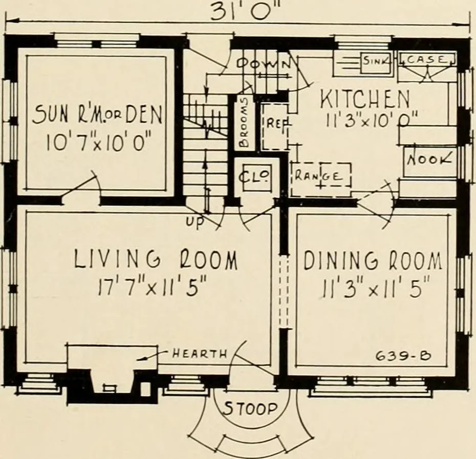 An illustration from Modern homes., 1920, leaf 50