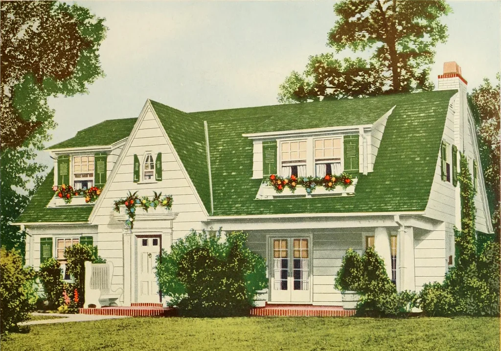 An illustration from Modern homes., 1920, leaf 52