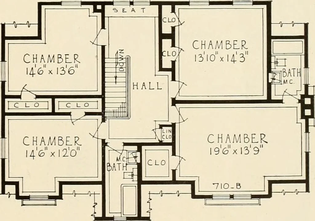 An illustration from Modern homes., 1920, leaf 52