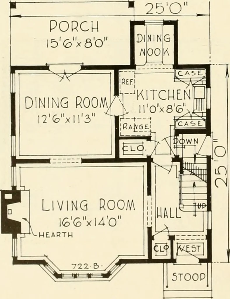 An illustration from Modern homes., 1920, leaf 53