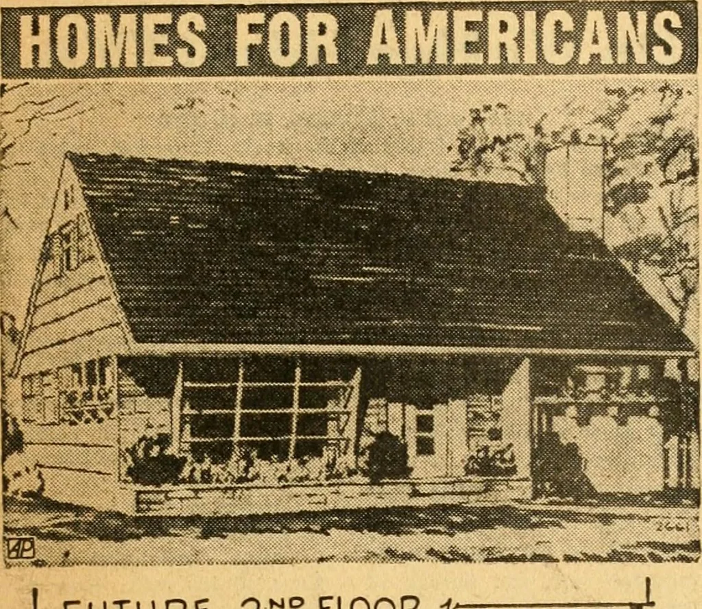 An illustration from Modern homes., 1920, leaf 56