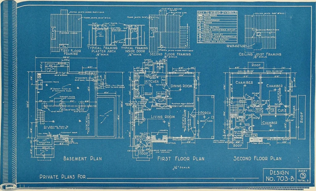 An illustration from Modern homes., 1920, leaf 6