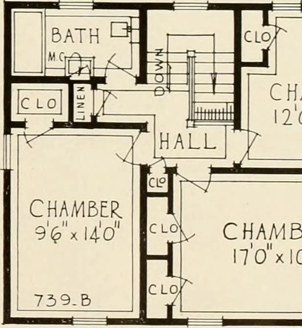 An illustration from Modern homes., 1920, leaf 60