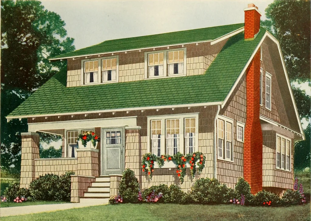 An illustration from Modern homes., 1920, leaf 62