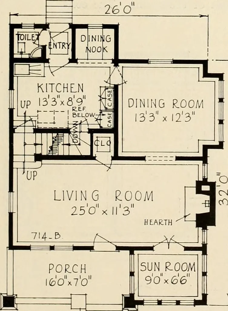 An illustration from Modern homes., 1920, leaf 62