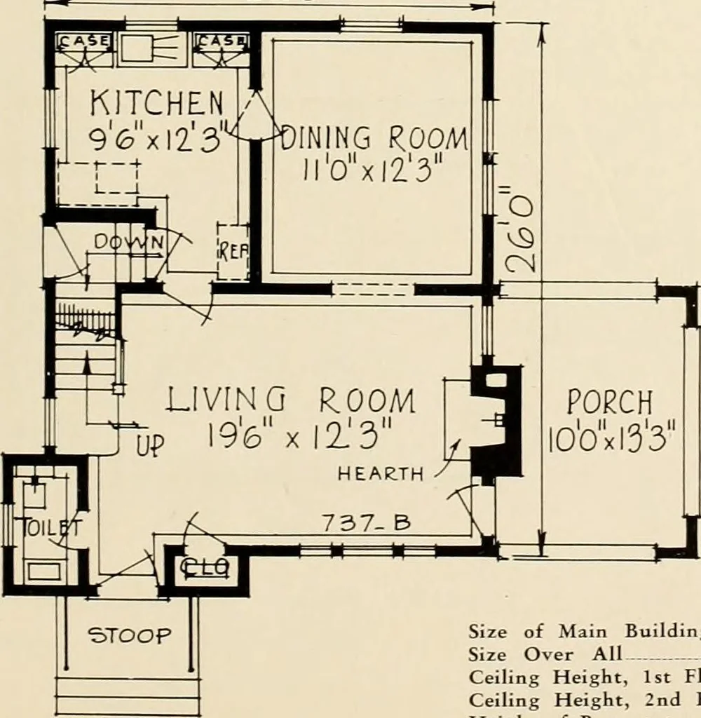 An illustration from Modern homes., 1920, leaf 64
