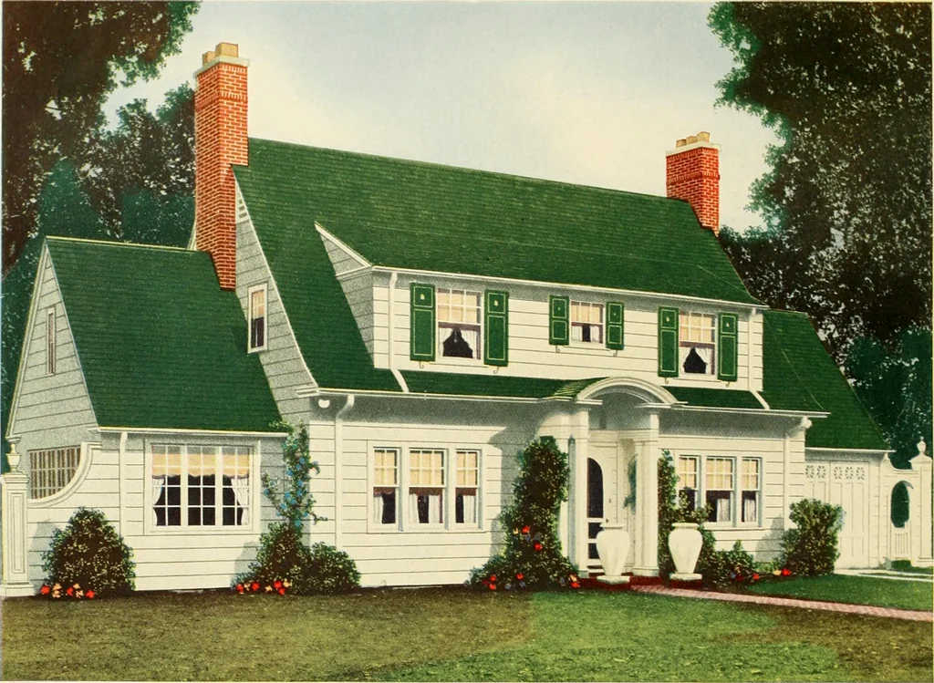 An illustration from Modern homes., 1920, leaf 65