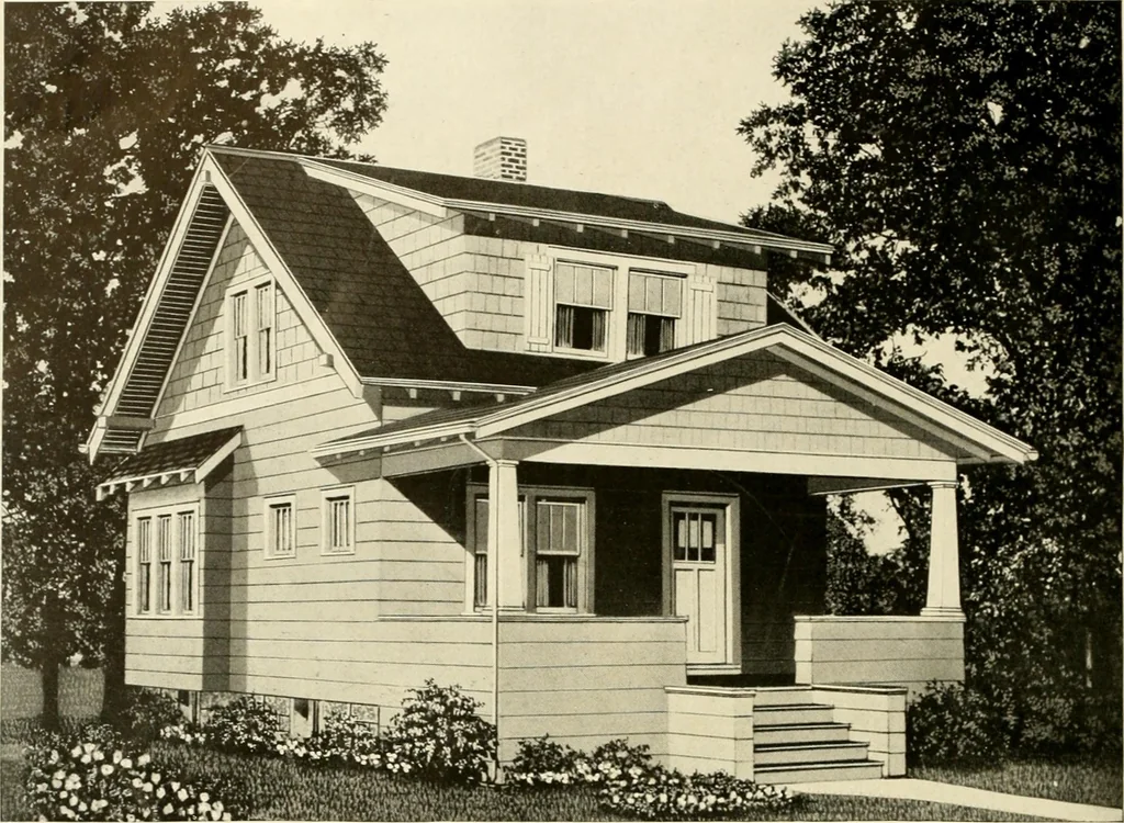 An illustration from Modern homes., 1920, leaf 69