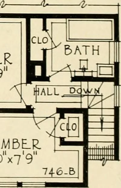 An illustration from Modern homes., 1920, leaf 69