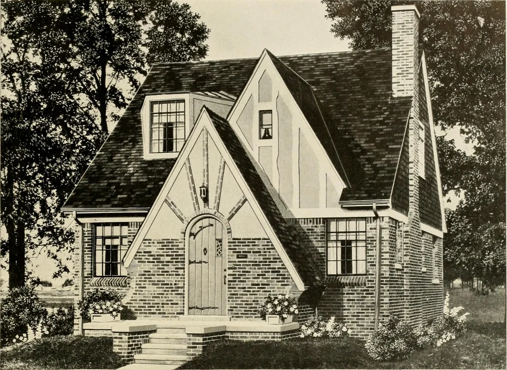 An illustration from Modern homes., 1920, leaf 70