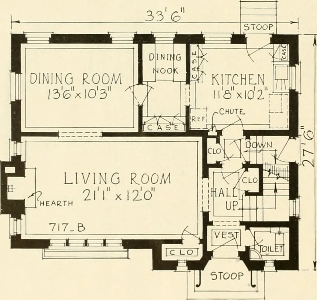 An illustration from Modern homes., 1920, leaf 71