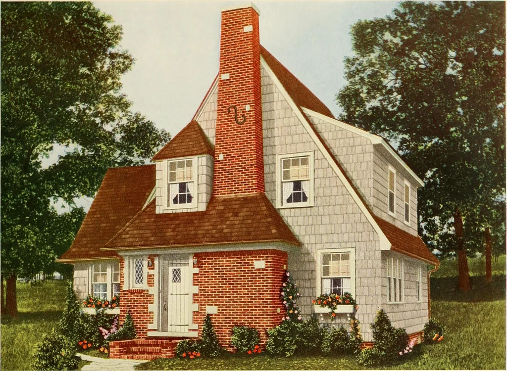 An illustration from Modern homes., 1920, leaf 72
