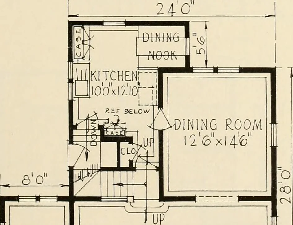 An illustration from Modern homes., 1920, leaf 72