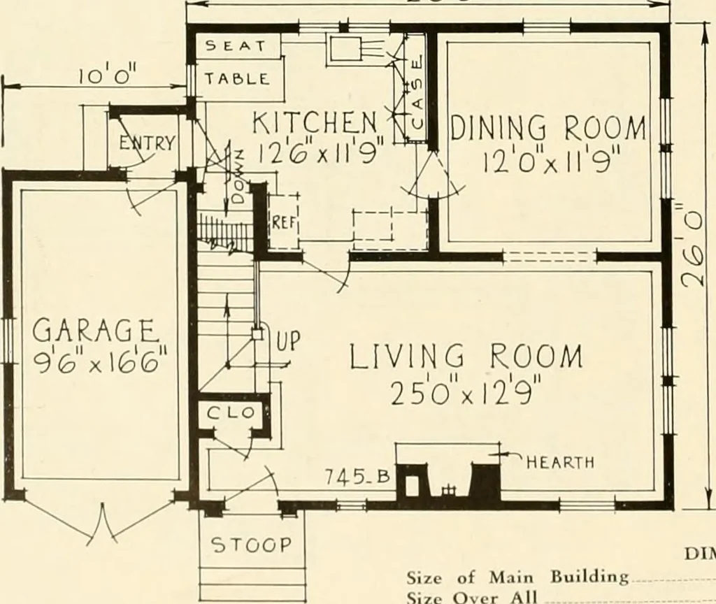 An illustration from Modern homes., 1920, leaf 73