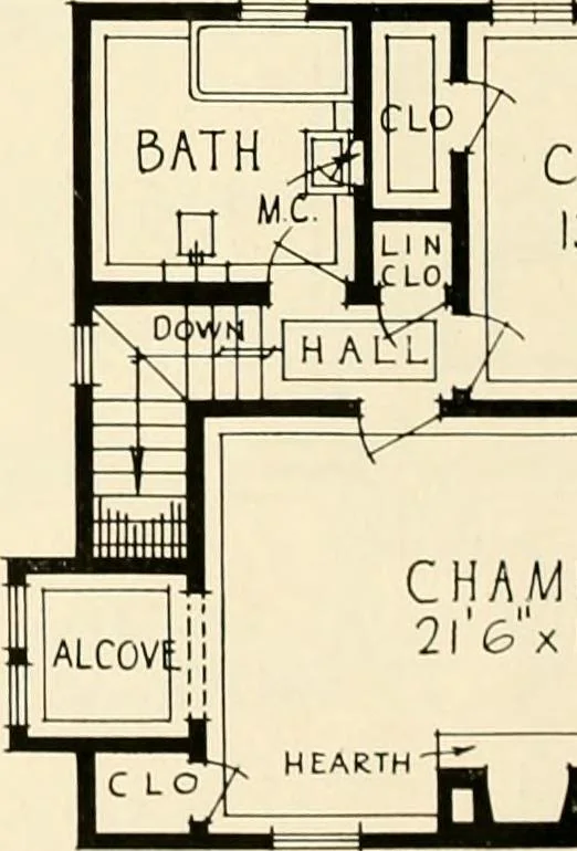 An illustration from Modern homes., 1920, leaf 73